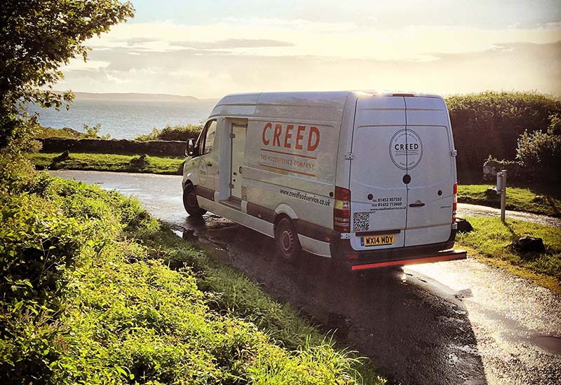 Creed Foodservice electric van